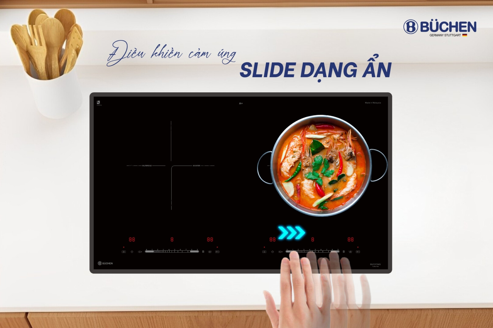 Bếp từ Buchen BUC975MS