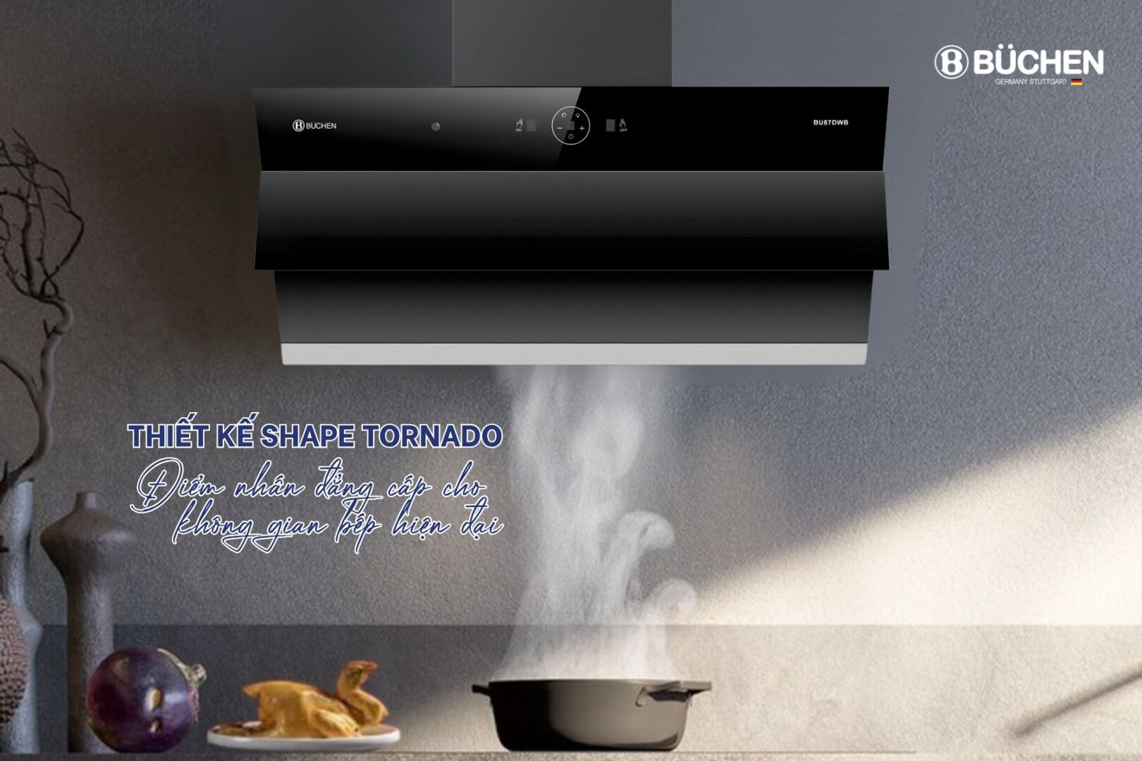 MÁY HÚT MÙI BUCHEN BU87DWB