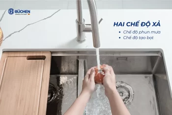 Vòi rửa bát Buchen BU639