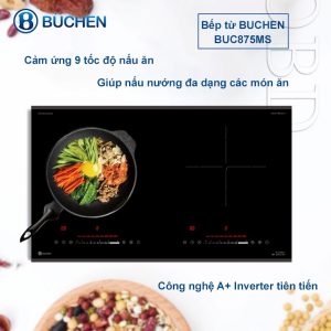 nấu ăn ngon cùng với bếp từ Buchen BUC875MS+