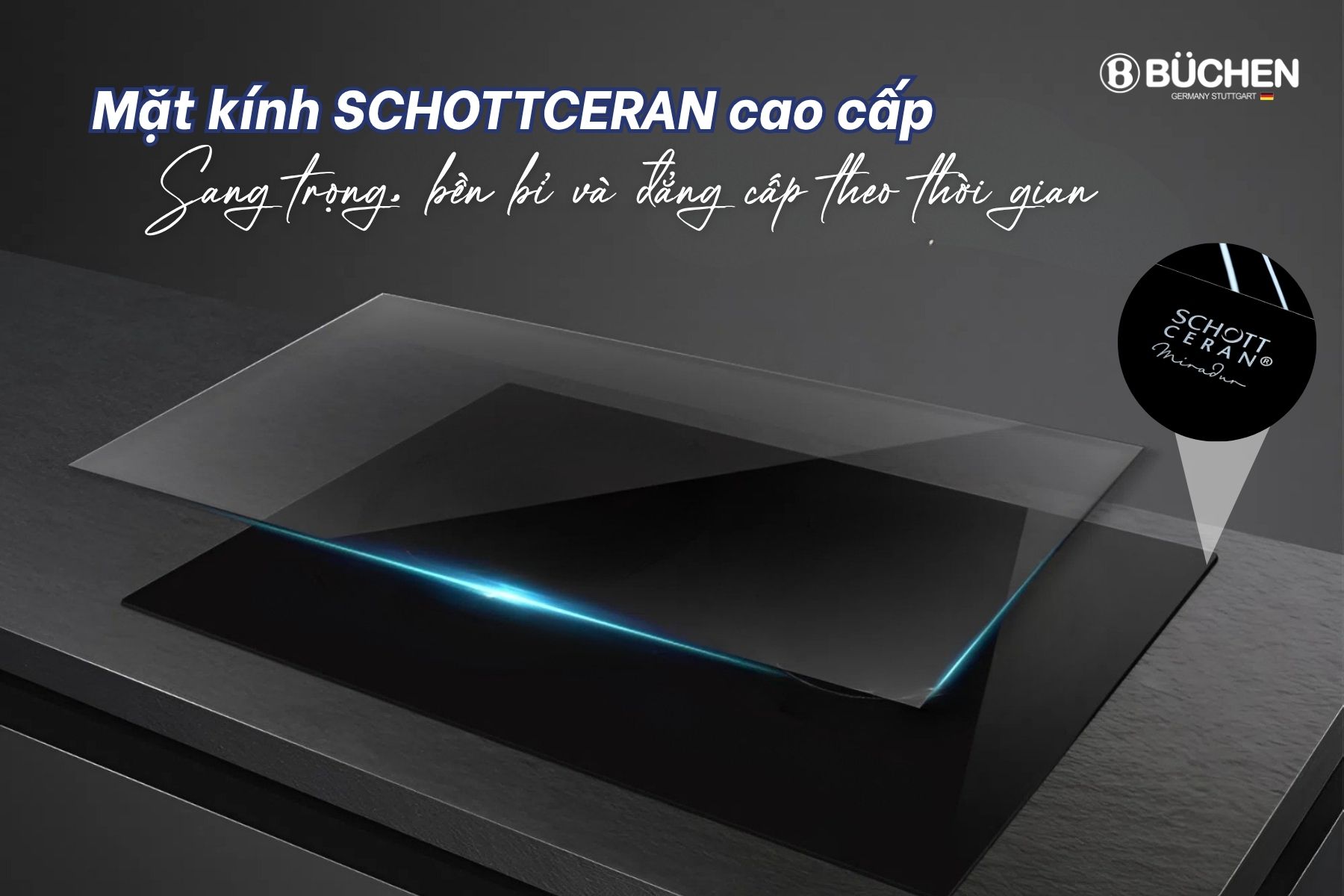 Bếp từ Buchen BUC779SM