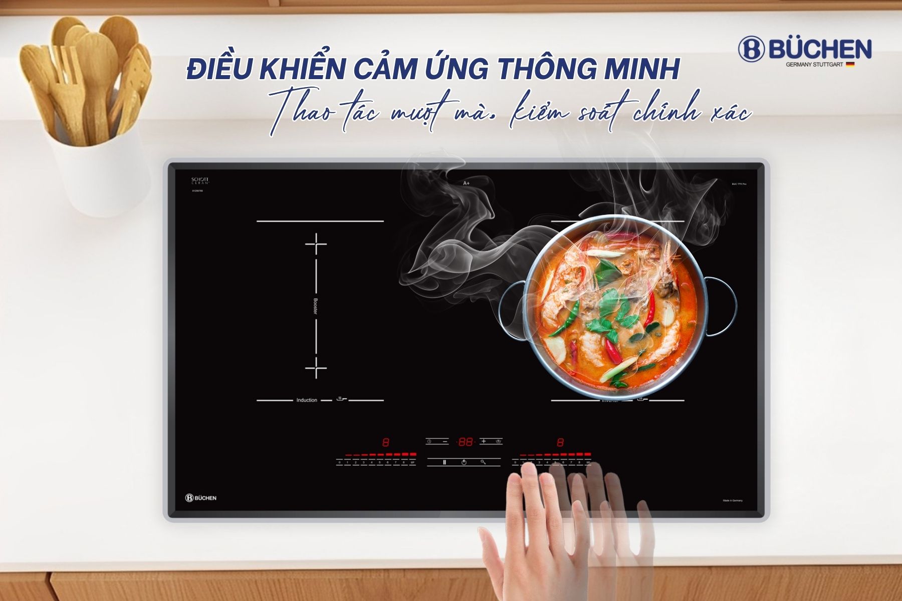 Bếp từ Buchen BUC779SM