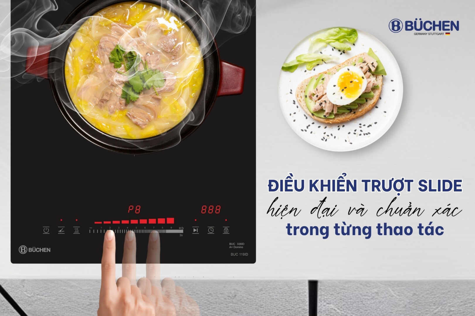 Bếp từ Buchen BUC199ID