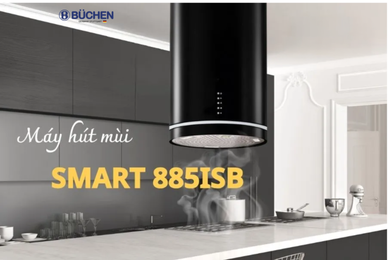Máy Hút Mùi Buchen Smart 885ISB