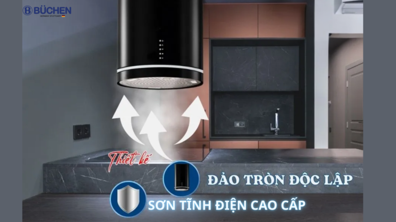 Máy Hút Mùi Buchen Smart 885ISB