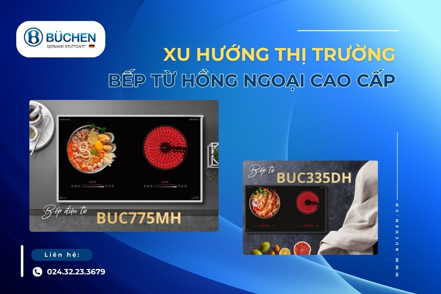 Xu Hướng Thị Trường Tiêu Dùng Bếp Từ Hồng Ngoại Cao Cấp