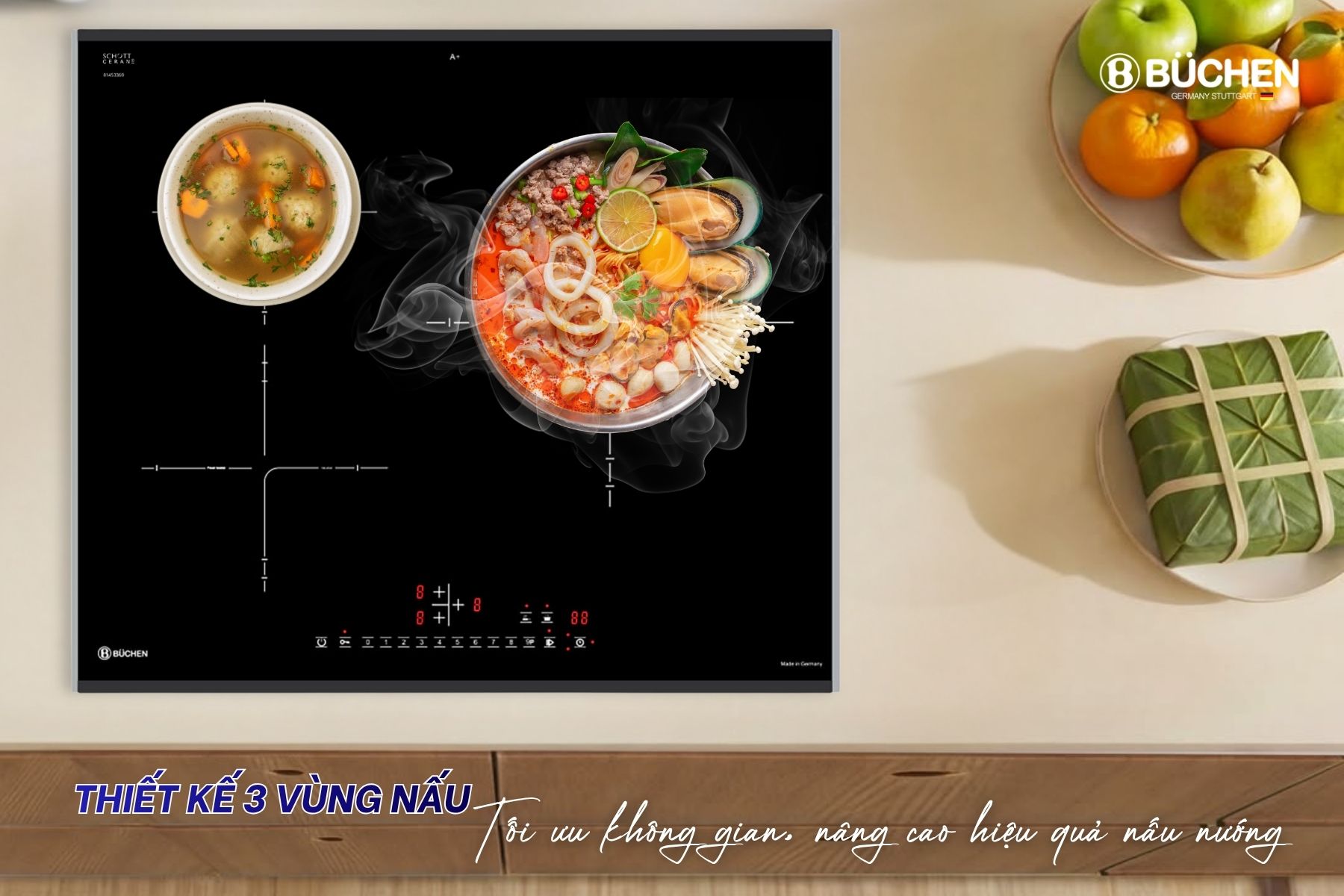 Bếp từ Buchen BUC669MS