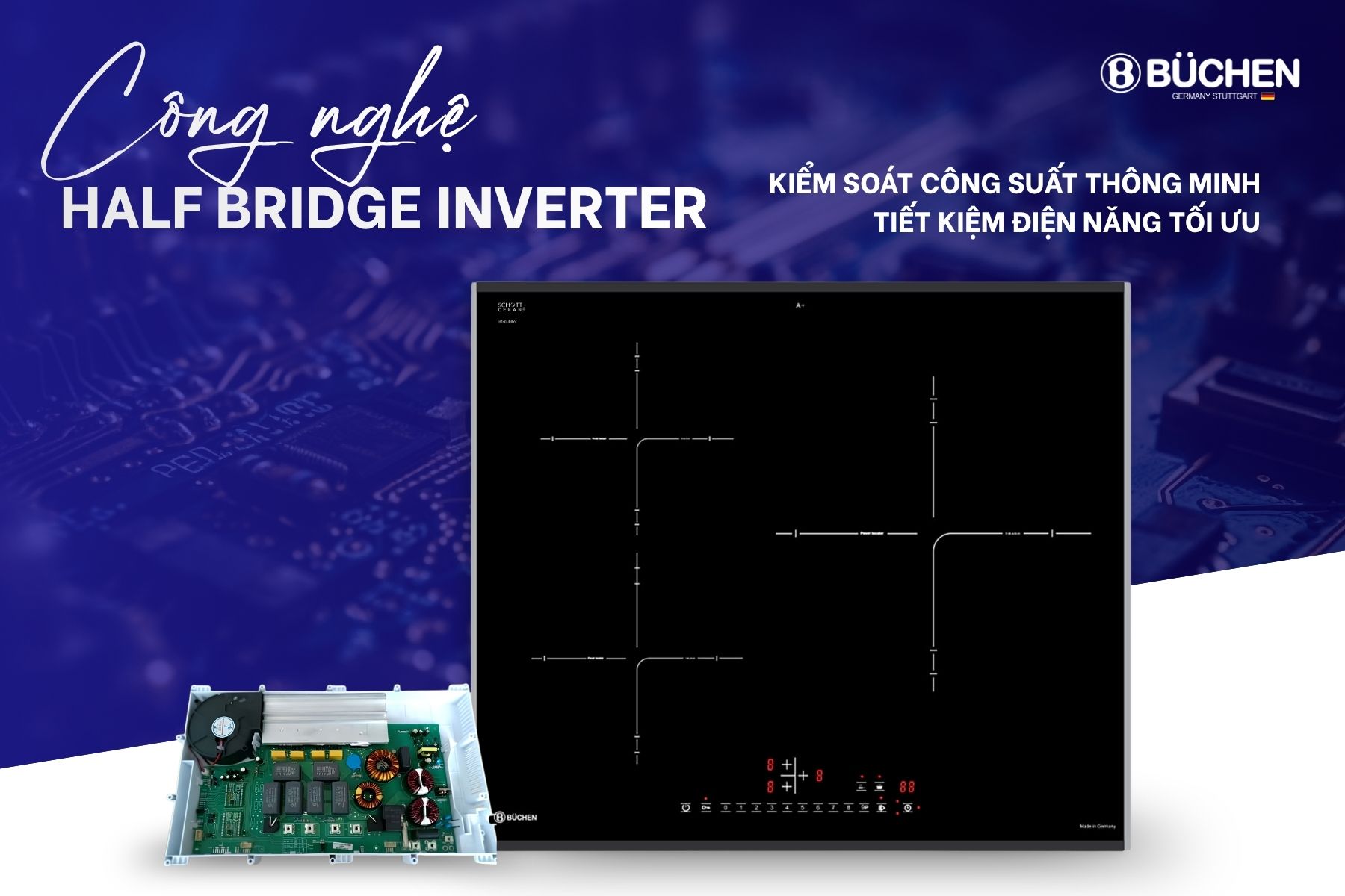 Bếp từ Buchen BUC669MS