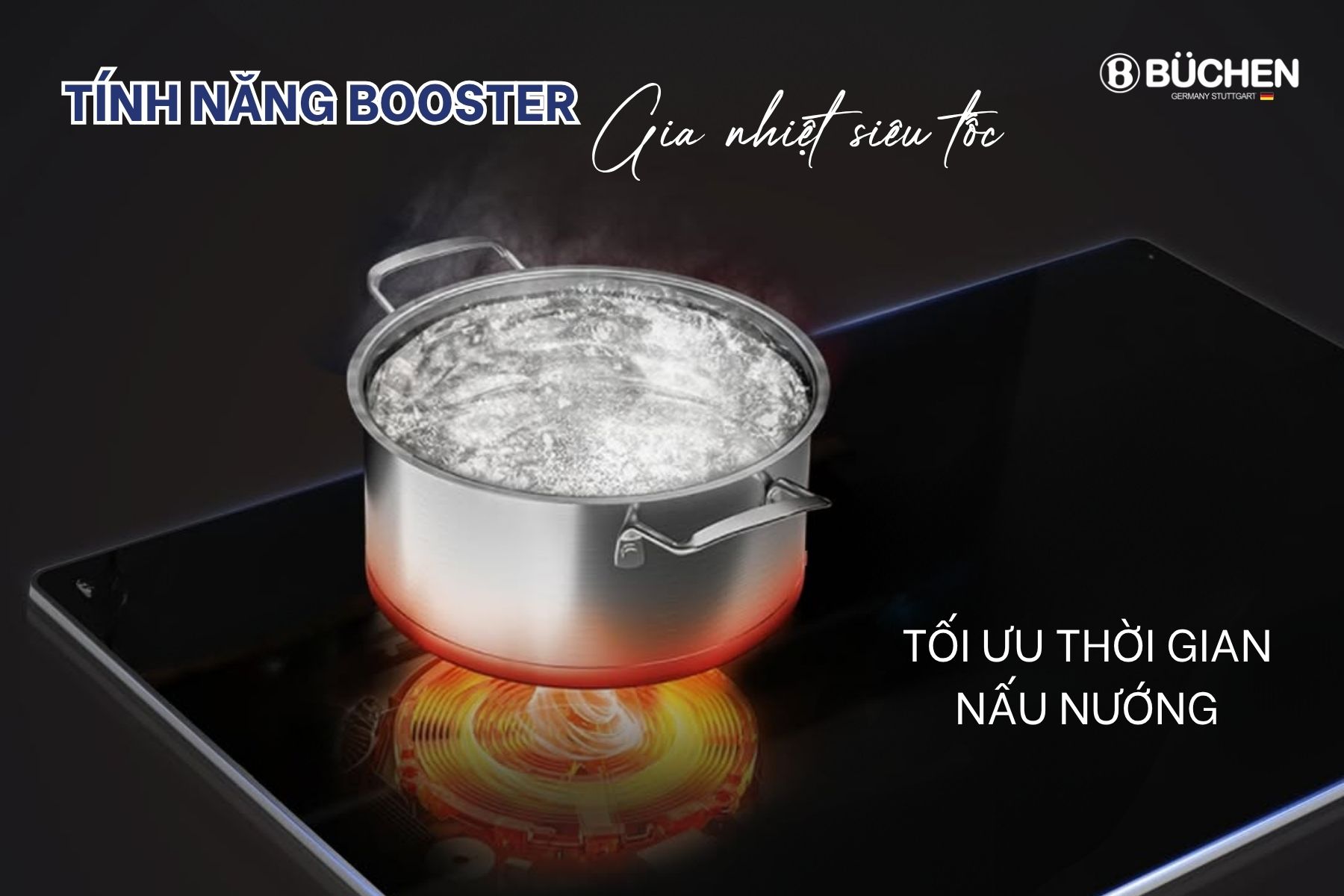 Bếp từ Buchen BUC669MS