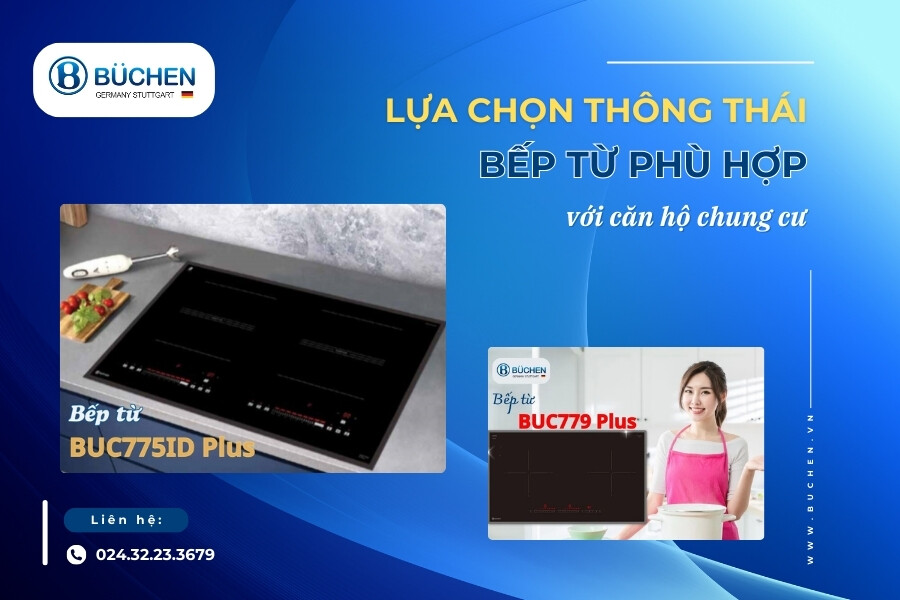 Lựa Chọn Thông Thái: Bếp Từ Phù Hợp Với Căn Hộ Chung Cư