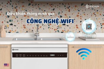 Máy rửa bát Buchen SMS80EU14MKS