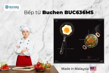 Bếp Từ 3 Vùng Nấu Buchen - Item Không Thể Thiếu Trong Căn Bếp Hiện Đại