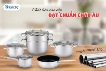 Bộ nồi Buchen Titanium