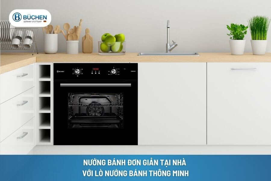 Nướng Bánh Đơn Giản Tại Nhà Với Lò Nướng Bánh Thông Minh