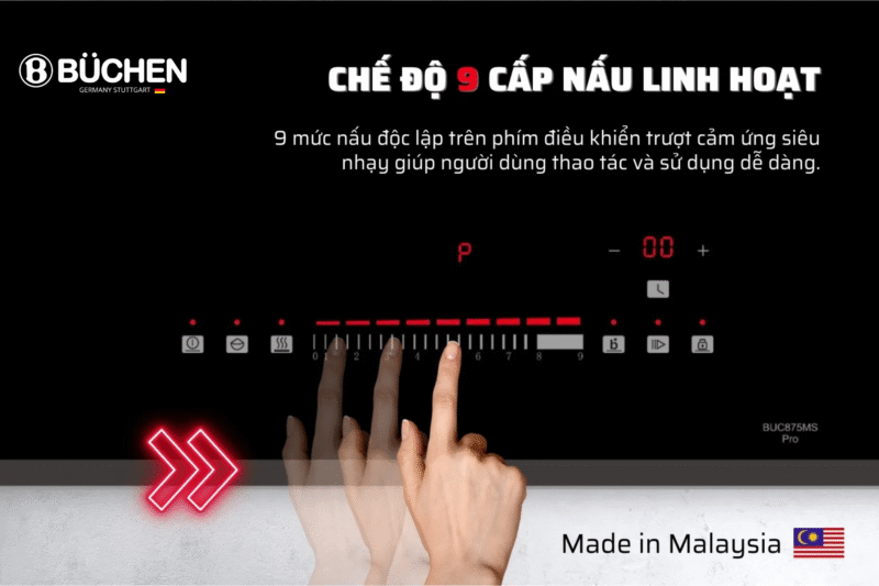 Bếp từ Buchen BUC875MS Pro