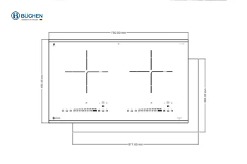 Bếp từ Buchen BUC875MS Pro