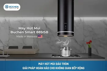 Máy Hút Mùi Đảo Tròn: Giải Pháp Hoàn Hảo Cho Không Gian Bếp Rộng