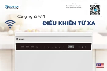 Máy Rửa Bát Cao Cấp Điều Khiển Wifi Nâng Tầm Cuộc Sống Hiện Đại