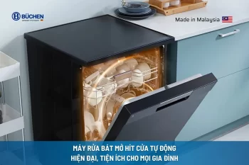 Máy Rửa Bát Mở Hít Cửa Tự Động Hiện Đại, Tiện Ích Cho Mọi Gia Đình