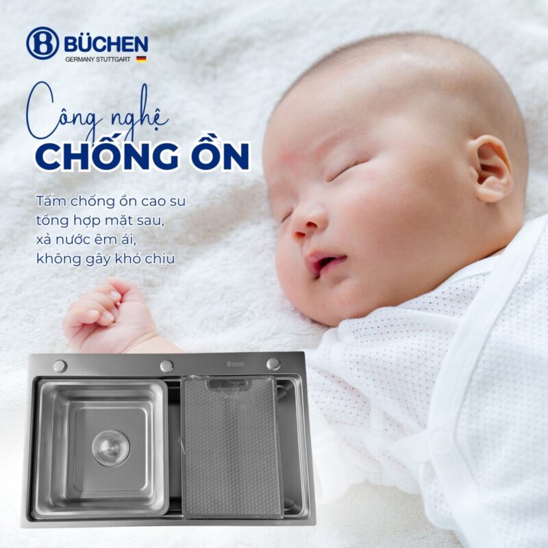 Chậu Handmade Buchen BU7848SQ