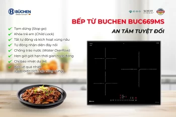 Bạn Có Biết Những Lợi Ích Bất Ngờ Của Bếp Điện Từ Buchen Cao Cấp?
