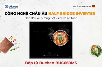Khám Phá Bếp Từ 3 Bếp Buchen – Chuẩn Châu Âu Cho Gian Bếp Hiện Đại