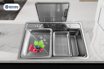 Chậu Rửa 1 Hố Bán Nguyệt: Lựa Chọn Thông Minh Cho Căn Hộ Chung Cư