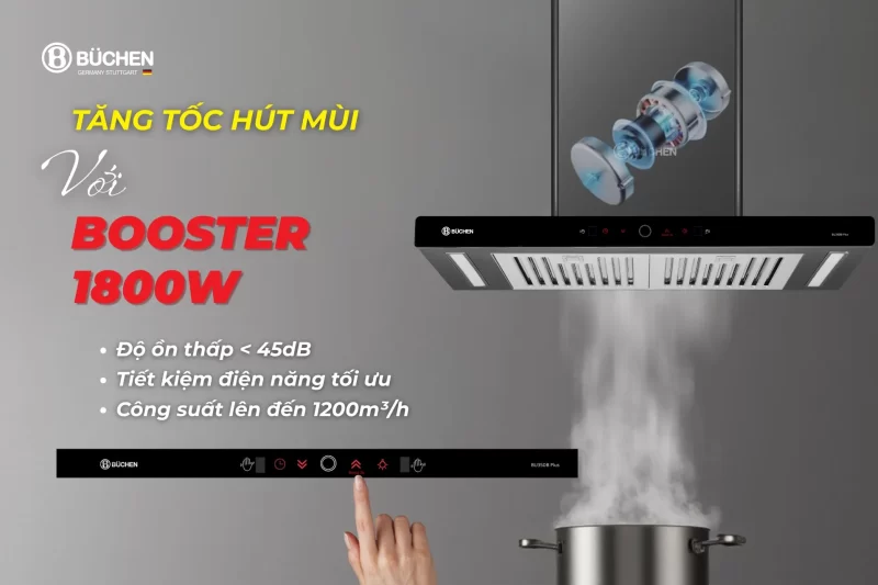 Máy hút mùi Buchen BU35DB Plus
