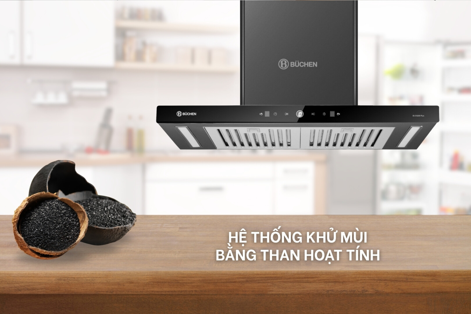 Máy hút mùi Buchen BU35DB Plus