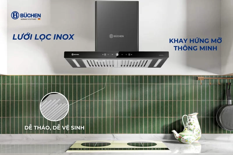 Máy hút mùi Buchen BU35DB Plus