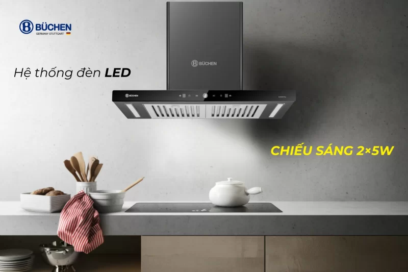 Máy hút mùi Buchen BU35DB Plus