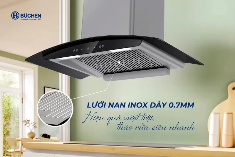 Máy hút mùi Buchen BU85HS Clean