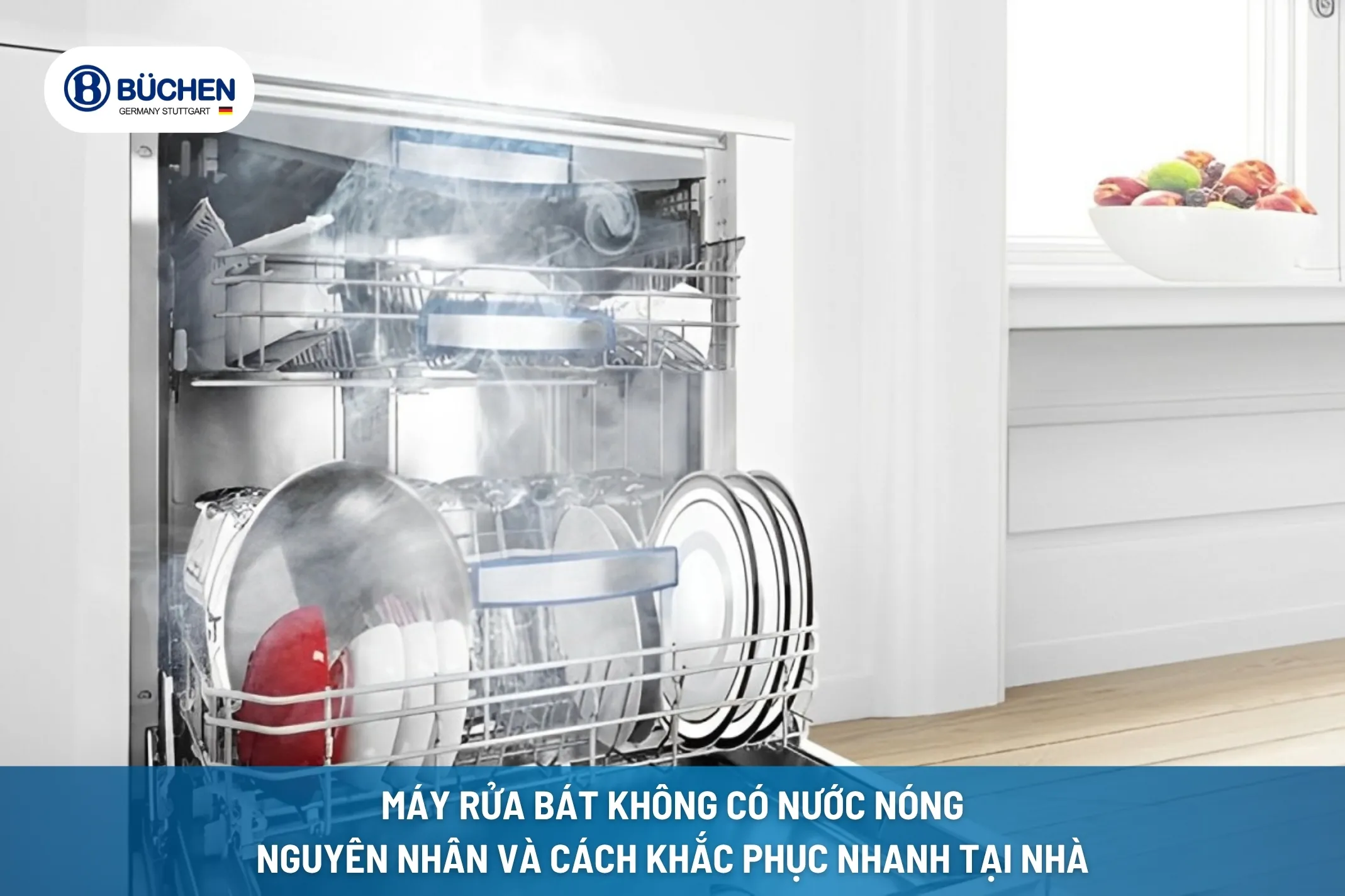 Máy gặp vấn đề về nhiệt độ.