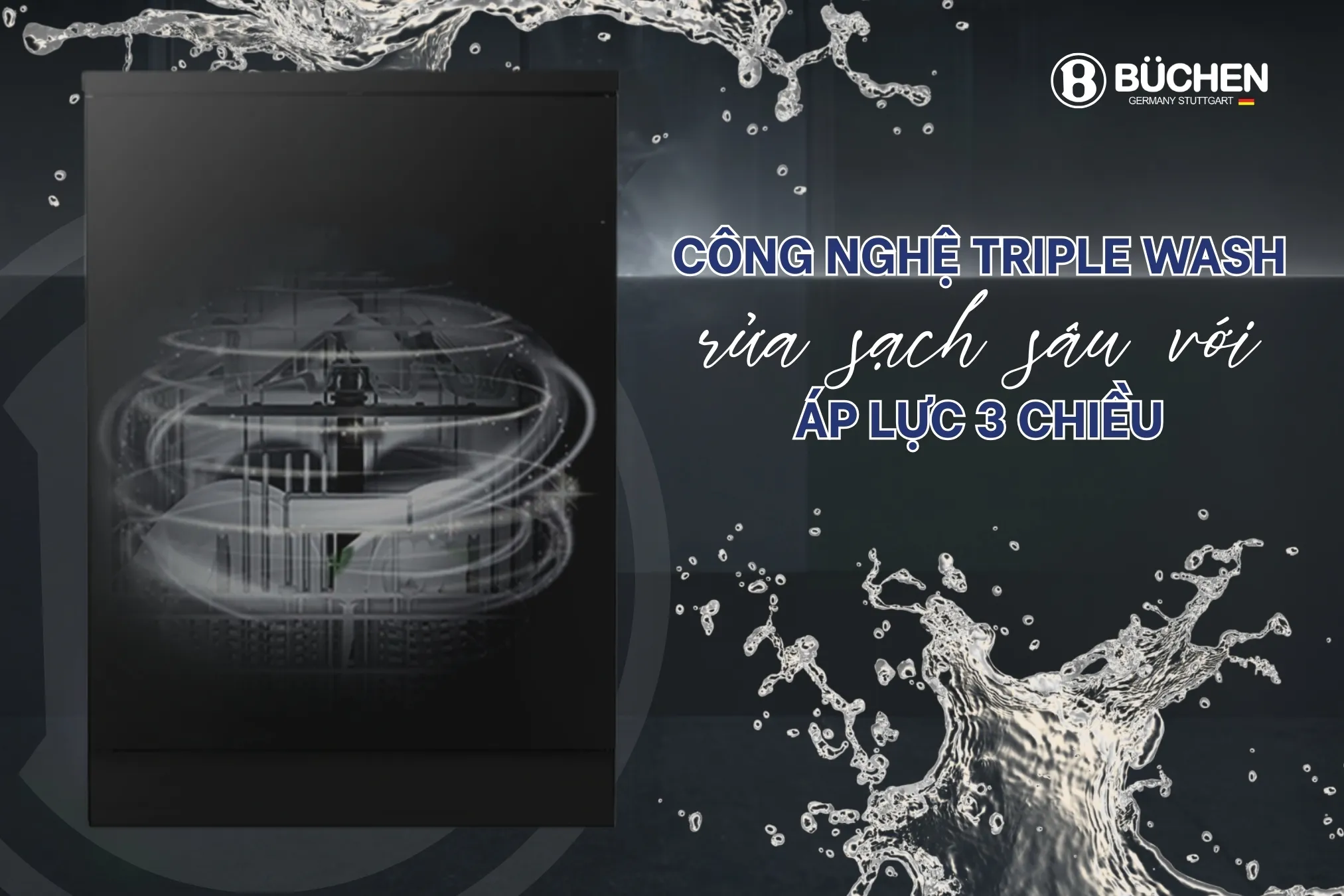Máy rửa bát SMS80EU14MKB Seri 2