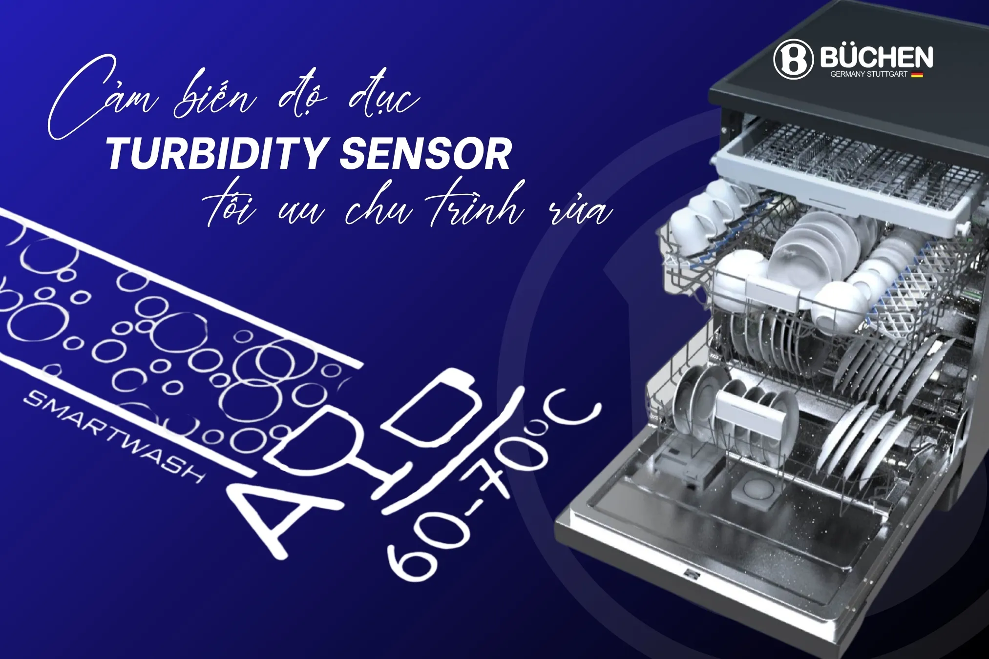 Máy rửa bát SMS80EU14MKB Seri 2