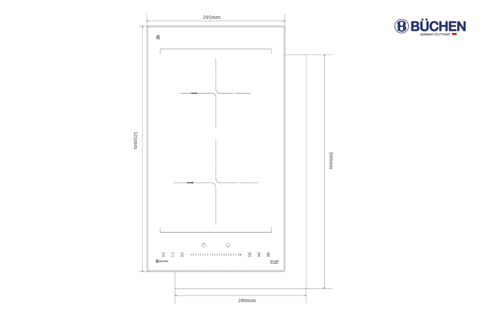 Bếp từ Buchen BU336ID Domin