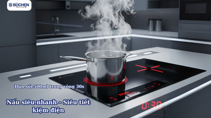 Trải nghiệm sau 1 tháng sử dụng bếp từ Buchen BUC779SMART – Có đáng tiền không? 