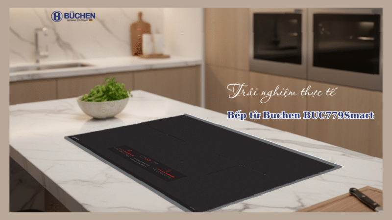 Trải nghiệm sau 1 tháng sử dụng bếp từ Buchen BUC779SMART – Có đáng tiền không?