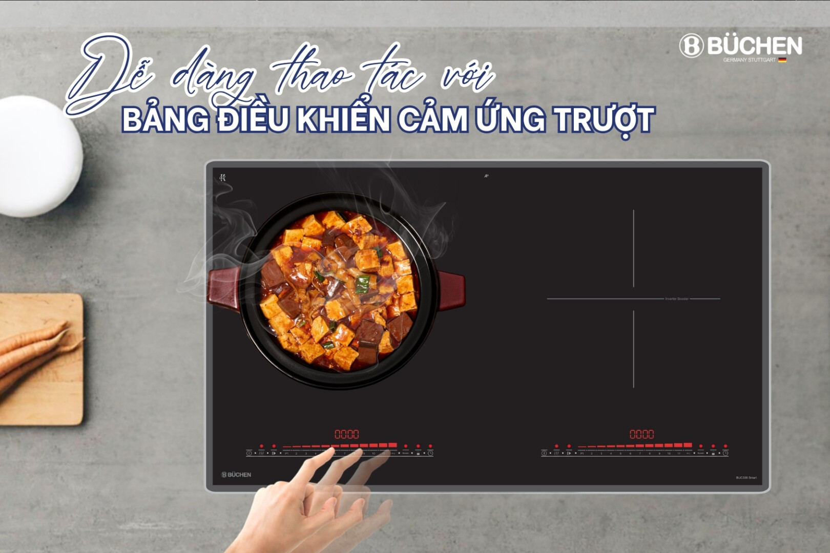 Bếp từ Buchen BUC338 Smart