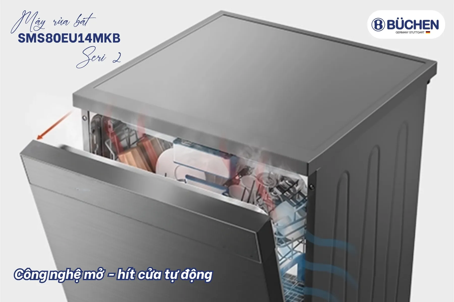 công nghệ mở - hít cửa tự động