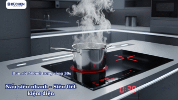 Trải nghiệm sau 1 tháng sử dụng bếp từ Buchen BUC779SMART – Có đáng tiền không?