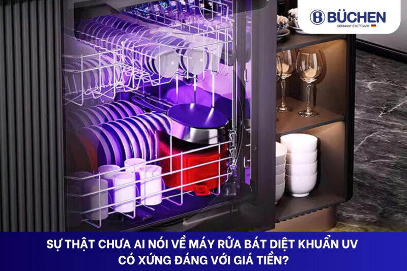 Máy rửa bát diệt khuẩn UV