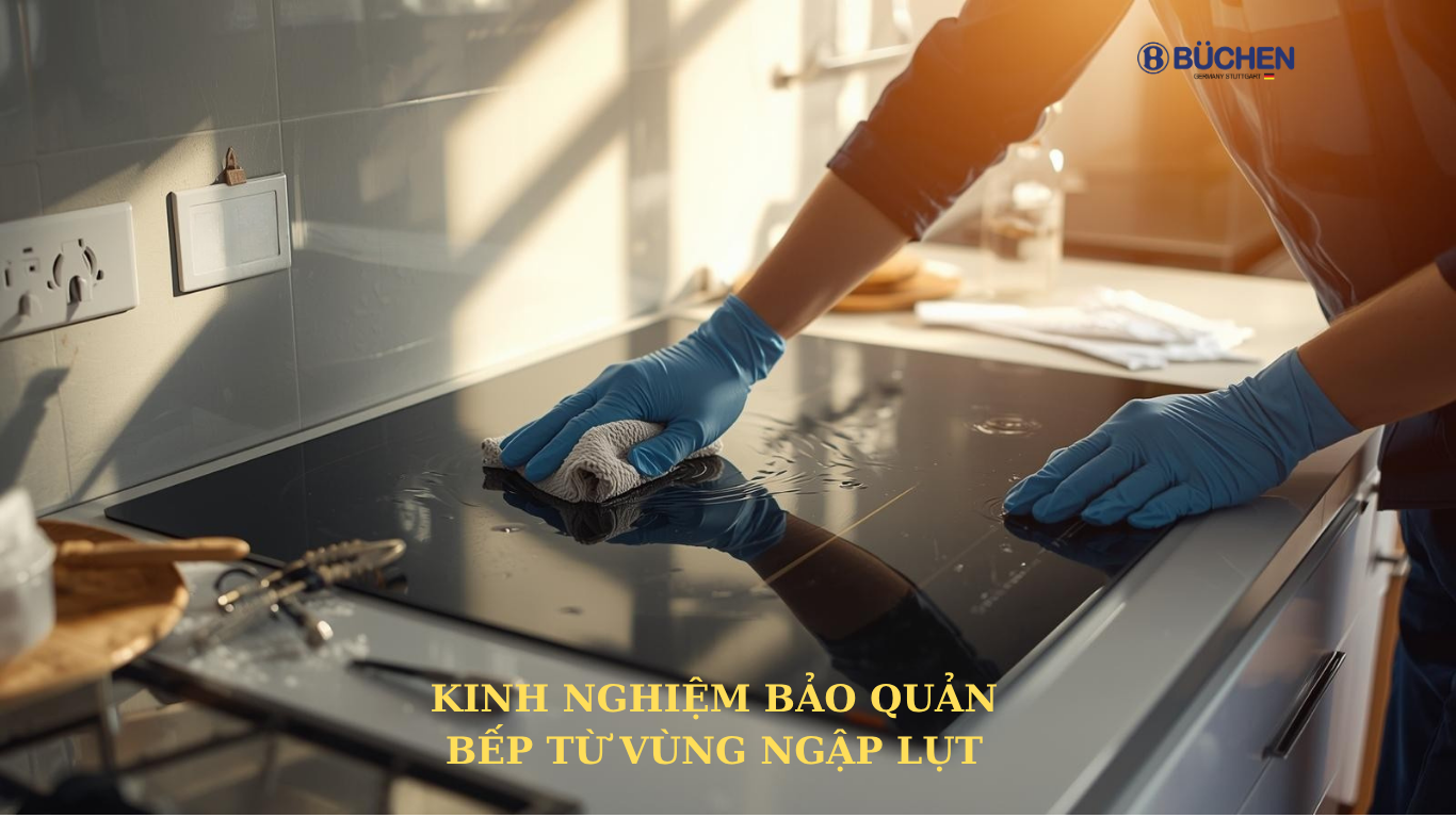1 SỐ KINH NGHIỆM BẢO QUẢN BẾP TỪ VÙNG NGẬP LỤT – HƯỚNG DẪN CHI TIẾT TỪ CHUYÊN GIA