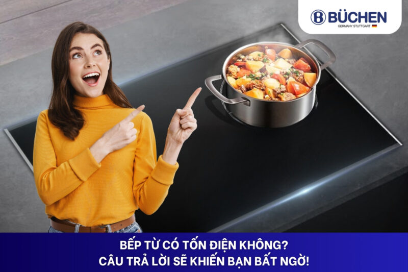 bếp từ có tốn điện không