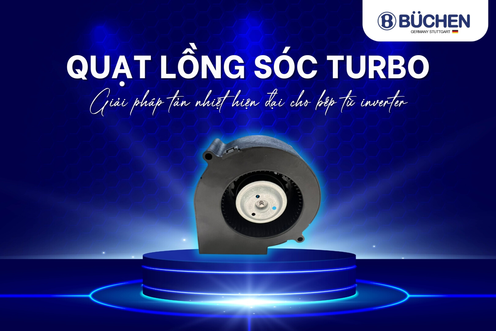 bếp từ inverter dùng quạt gì