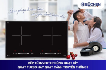 bếp từ inverter dùng quạt gì