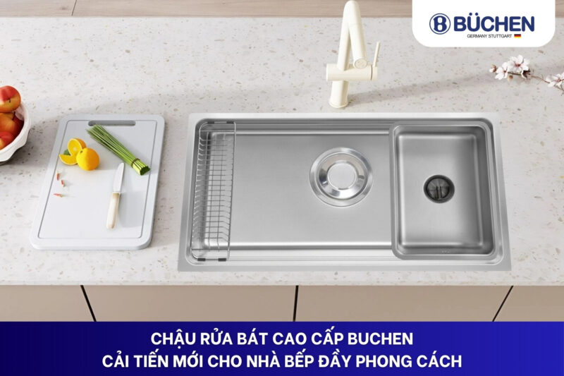 chậu rửa bát cao cấp Buchen