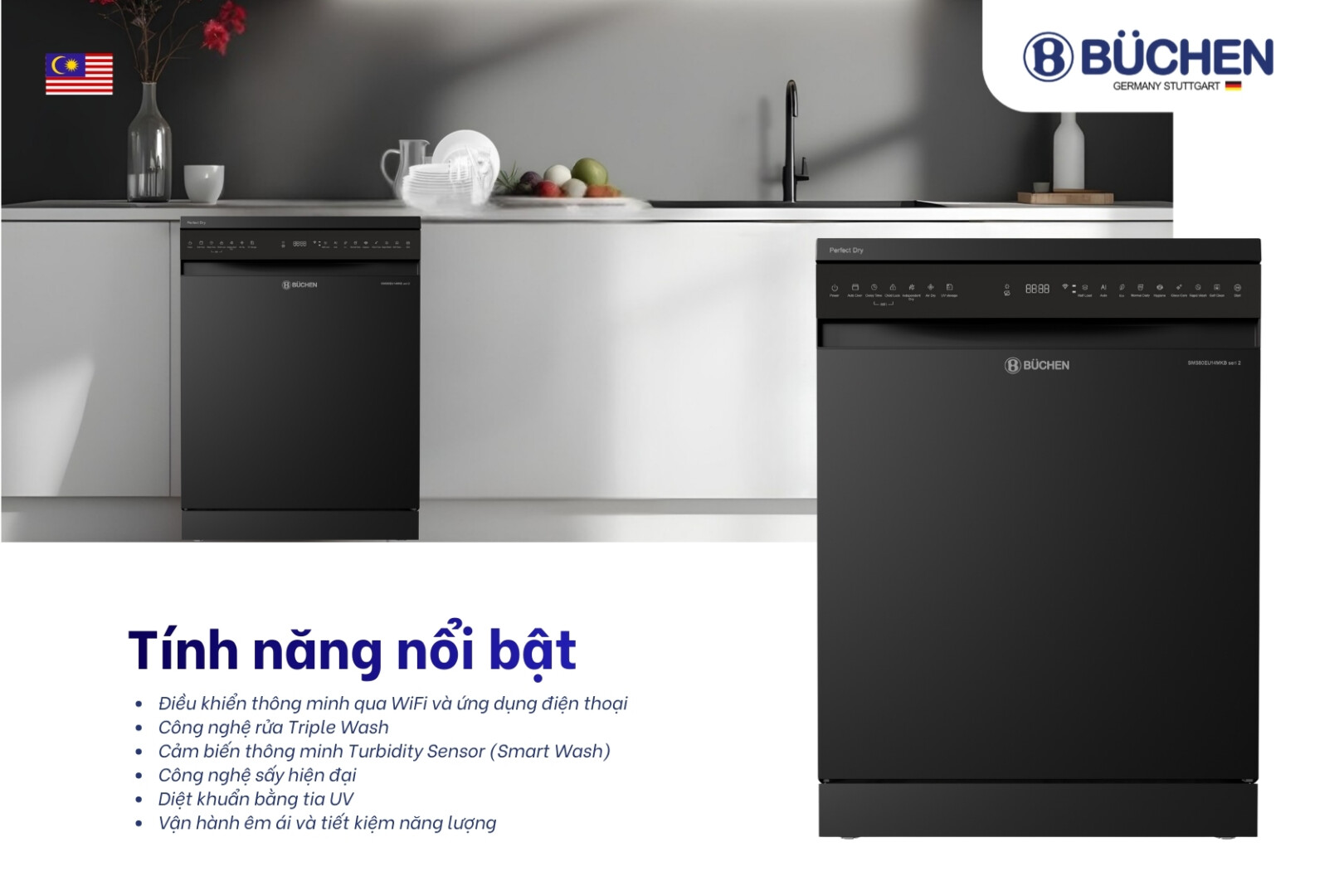 Máy rửa bát thông minh