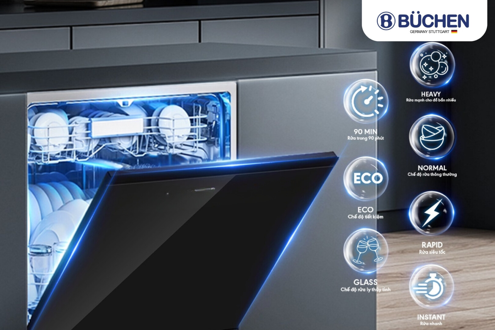 công nghệ độc quyền hé - hít cửa