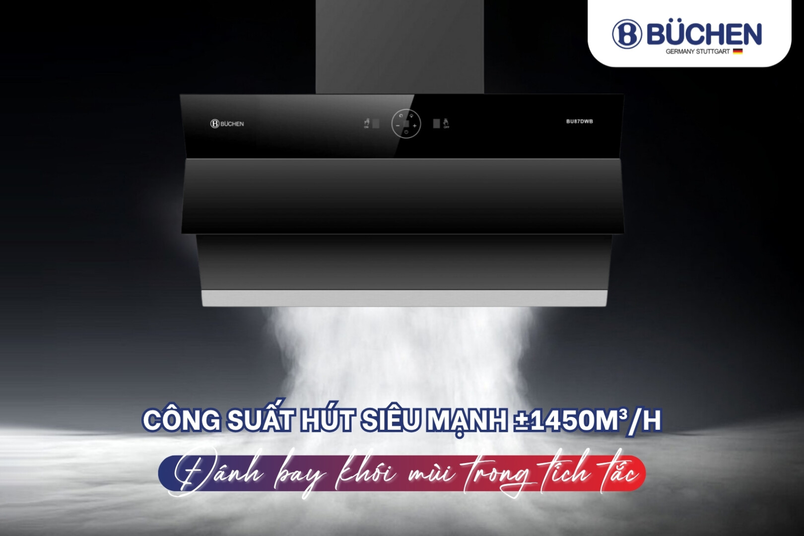 máy hút mùi không chạm